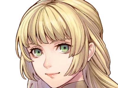 Sticker ingrid brandl galatea fire emblem three houses hopes saint royaume faerghus lions saphir blonde yeux verts par Dark-63