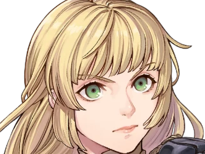 Sticker ingrid brandl galatea fire emblem three houses hopes saint royaume faerghus lions saphir blonde yeux verts par Dark-63