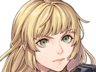 ingrid brandl galatea fire emblem three houses hopes saint royaume faerghus lions saphir blonde yeux verts