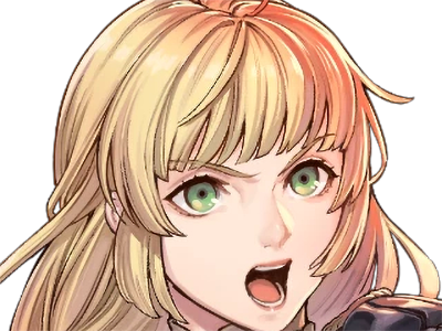 Sticker ingrid brandl galatea fire emblem three houses hopes saint royaume faerghus lions saphir blonde yeux verts par Dark-63