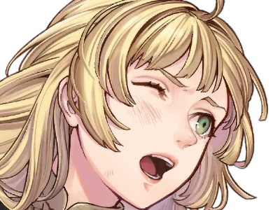 Sticker ingrid brandl galatea fire emblem three houses hopes saint royaume faerghus lions saphir blonde yeux verts par Dark-63
