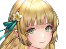 ingrid brandl galatea fire emblem three houses hopes saint royaume faerghus lions saphir blonde yeux verts