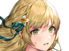 ingrid brandl galatea fire emblem three houses hopes saint royaume faerghus lions saphir blonde yeux verts