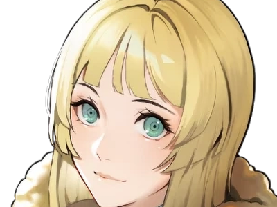Sticker ingrid brandl galatea fire emblem three houses hopes saint royaume faerghus lions saphir blonde yeux verts par Dark-63