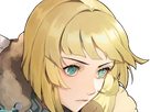 ingrid brandl galatea fire emblem three houses hopes saint royaume faerghus lions saphir blonde yeux verts