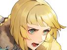 ingrid brandl galatea fire emblem three houses hopes saint royaume faerghus lions saphir blonde yeux verts