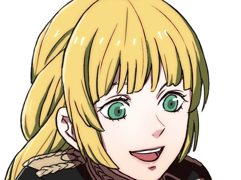 Sticker ingrid brandl galatea fire emblem three houses hopes saint royaume faerghus lions saphir blonde yeux verts par Dark-63