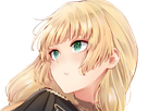 ingrid brandl galatea fire emblem three houses hopes saint royaume faerghus lions saphir blonde yeux verts