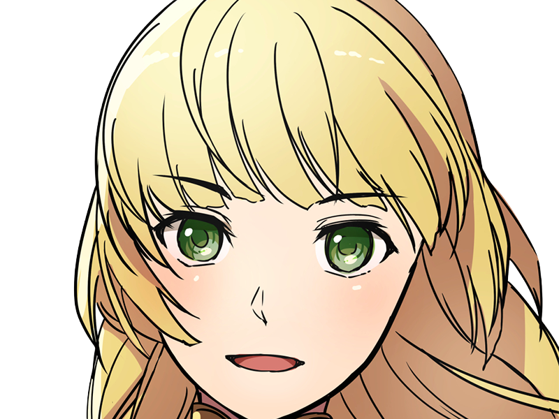 Sticker ingrid brandl galatea fire emblem three houses hopes saint royaume faerghus lions saphir blonde yeux verts par Dark-63