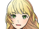 ingrid brandl galatea fire emblem three houses hopes saint royaume faerghus lions saphir blonde yeux verts