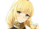 ingrid brandl galatea fire emblem three houses hopes saint royaume faerghus lions saphir blonde yeux verts