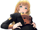 ingrid brandl galatea fire emblem three houses hopes saint royaume faerghus lions saphir blonde yeux verts