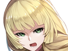 ingrid brandl galatea fire emblem three houses hopes saint royaume faerghus lions saphir blonde yeux verts