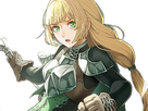 ingrid brandl galatea fire emblem three houses hopes saint royaume faerghus lions saphir blonde yeux verts