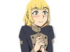 ingrid brandl galatea fire emblem three houses hopes saint royaume faerghus lions saphir blonde yeux verts