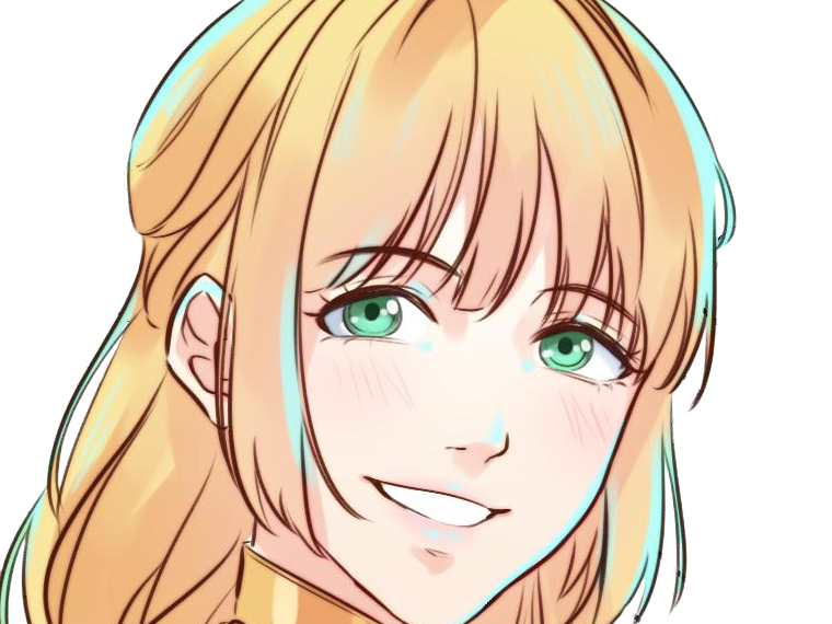 Sticker ingrid brandl galatea fire emblem three houses hopes saint royaume faerghus lions saphir blonde yeux verts par Dark-63