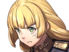 ingrid brandl galatea fire emblem three houses hopes saint royaume faerghus lions saphir blonde yeux verts