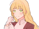 ingrid brandl galatea fire emblem three houses hopes saint royaume faerghus lions saphir blonde yeux verts