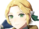 ingrid brandl galatea fire emblem three houses hopes saint royaume faerghus lions saphir blonde yeux verts