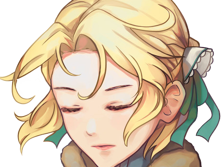 Sticker ingrid brandl galatea fire emblem three houses hopes saint royaume faerghus lions saphir blonde yeux verts par Dark-63