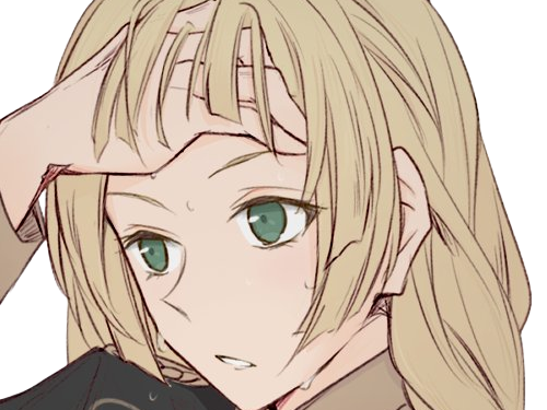 Sticker ingrid brandl galatea fire emblem three houses hopes saint royaume faerghus lions saphir blonde yeux verts par Dark-63