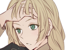 ingrid brandl galatea fire emblem three houses hopes saint royaume faerghus lions saphir blonde yeux verts