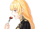 ingrid brandl galatea fire emblem three houses hopes saint royaume faerghus lions saphir blonde yeux verts
