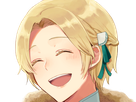 ingrid brandl galatea fire emblem three houses hopes saint royaume faerghus lions saphir blonde yeux verts