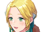 ingrid brandl galatea fire emblem three houses hopes saint royaume faerghus lions saphir blonde yeux verts