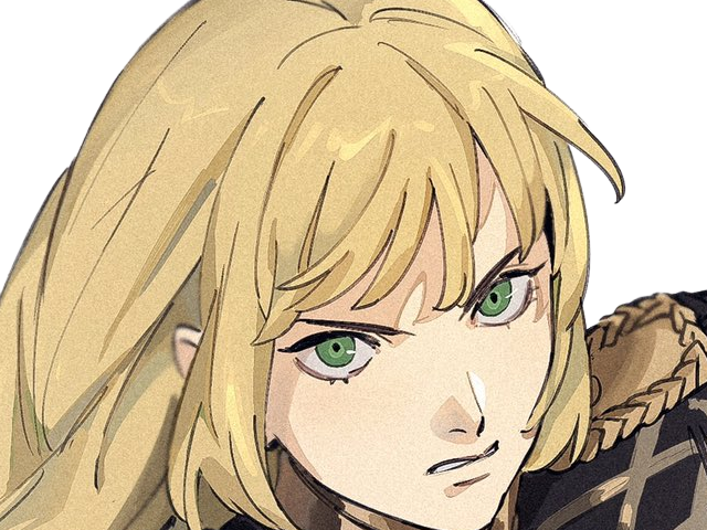 Sticker ingrid brandl galatea fire emblem three houses hopes saint royaume faerghus lions saphir blonde yeux verts par Dark-63