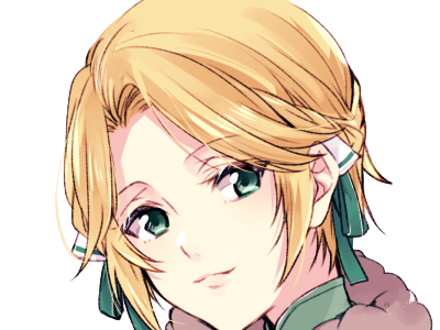 Sticker ingrid brandl galatea fire emblem three houses hopes saint royaume faerghus lions saphir blonde yeux verts par Dark-63