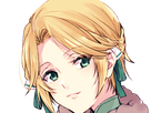 ingrid brandl galatea fire emblem three houses hopes saint royaume faerghus lions saphir blonde yeux verts