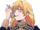 ingrid brandl galatea fire emblem three houses hopes saint royaume faerghus lions saphir blonde yeux verts