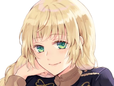 Sticker ingrid brandl galatea fire emblem three houses hopes saint royaume faerghus lions saphir blonde yeux verts par Dark-63
