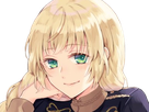 ingrid brandl galatea fire emblem three houses hopes saint royaume faerghus lions saphir blonde yeux verts
