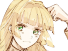 ingrid brandl galatea fire emblem three houses hopes saint royaume faerghus lions saphir blonde yeux verts