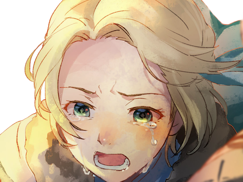 Sticker ingrid brandl galatea fire emblem three houses hopes saint royaume faerghus lions saphir blonde yeux verts par Dark-63