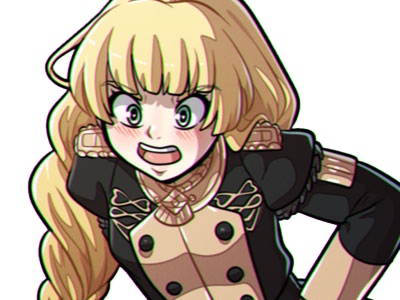 Sticker ingrid brandl galatea fire emblem three houses hopes saint royaume faerghus lions saphir blonde yeux verts par Dark-63