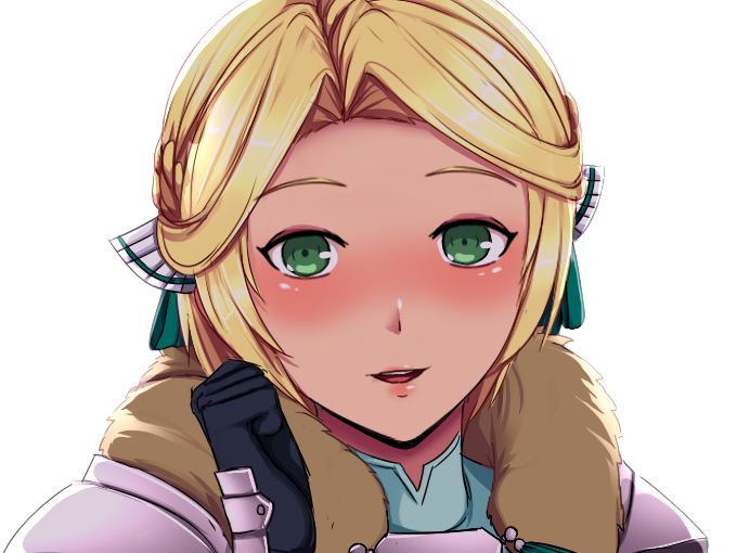 Sticker ingrid brandl galatea fire emblem three houses hopes saint royaume faerghus lions saphir blonde yeux verts par Dark-63