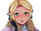 ingrid brandl galatea fire emblem three houses hopes saint royaume faerghus lions saphir blonde yeux verts