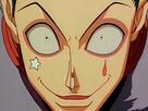 hisoka morou hunter hxh cheveux rouge yeux jaune clown isaac netero fic bloop