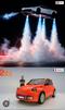 tesla elon musk deux chevaux 2cv roadster byd volante voiture fusees tuyeres