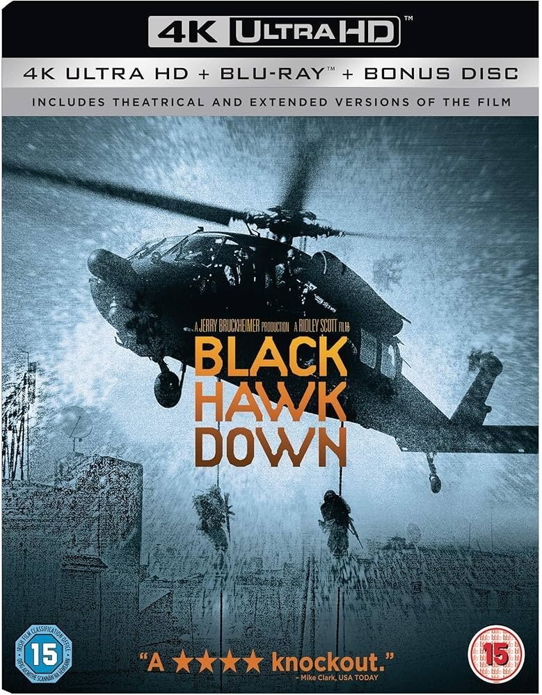 Sticker guerre jeu video black hawk down par syrupballs