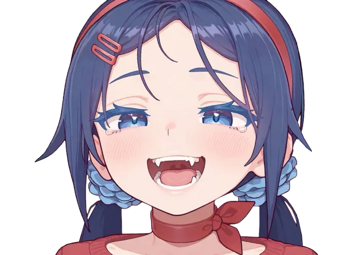 Sticker kj mita mitas miside rire sourire backup par Crytek