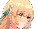 ingrid brandl galatea fire emblem three houses hopes saint royaume faerghus lions saphir blonde yeux verts