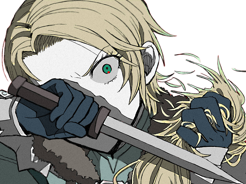 Sticker ingrid brandl galatea fire emblem three houses hopes saint royaume faerghus lions saphir blonde yeux verts par Dark-63