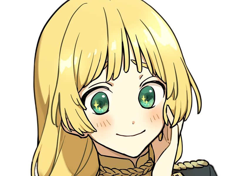 Sticker ingrid brandl galatea fire emblem three houses hopes saint royaume faerghus lions saphir blonde yeux verts par Dark-63