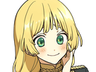 ingrid brandl galatea fire emblem three houses hopes saint royaume faerghus lions saphir blonde yeux verts