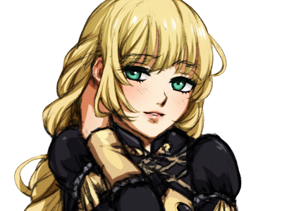 Sticker ingrid brandl galatea fire emblem three houses hopes saint royaume faerghus lions saphir blonde yeux verts par Dark-63