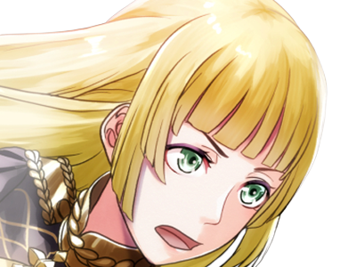 Sticker ingrid brandl galatea fire emblem three houses hopes saint royaume faerghus lions saphir blonde yeux verts par Dark-63